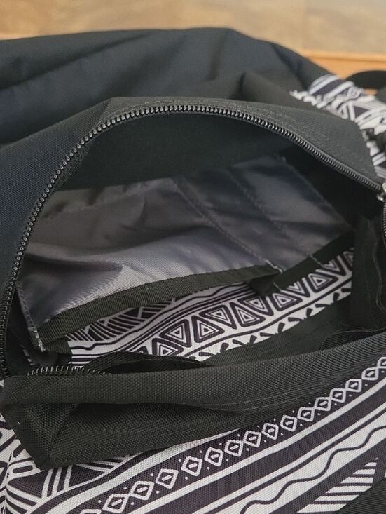 Jansport Superbreak Backpack Jazzy Geo Black White Aztec Black Label T60 G main image 11